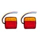 thumbnail image 1 of Wosthever 12V Trailer Tail Light Night Driving Rear Mounted Taillight Warning Indicator Lamp Lighting Signal Accessory Replacement 1 2piezas, 1 of 6