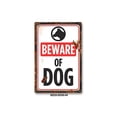 thumbnail image 1 of Señal de advertencia: Ten cuidado con el perro, estilo vintage, de PVC Dog-Pro, 10 unidades, 1 of 1