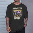 thumbnail image 2 of Monster Truck Nana Monster Truck Are My Jam Truck Lovers TShirt, 2 of 6
