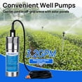 thumbnail image 2 of Bomba sumergible para pozos profundos ECO-WORTHY 12V DC 12LPM/3.2GPM, 2 of 9