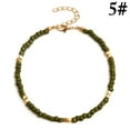thumbnail image 2 of Cheville pour Femmes Ajustable Mode Fait Main Bracelet de Plage Perlé, 2 of 10