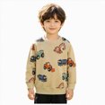 thumbnail image 6 of 1-2 Years Toddler Boys Crewneck Sweatshirt Long Sleeved Top Cute Car Print Outfits Fall Winter Clothes for 12 Months 2t 3t 4t 5t 6t 7t Children, 6 of 6