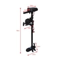 thumbnail image 3 of 18 LBS 12 V Inflatable Kayak Outboard Trolling Electric Motor, Fishing Boat Dinghy Engine, Canoe Thrust ,Easy to Install, 3 of 7