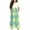 White, variant on Casual Dress for Girls, Short Sleeve Round Neck With Pockets, Lightweight Polyester, Long Skirt Style, for Everyday Wear and Birthday Parties