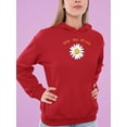 thumbnail image 2 of Better Days Will Come. Hoodie Women -Image by Shutterstock, Female 5X-Large, 2 of 4