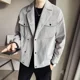 thumbnail image 3 of Reseñas de chaquetas de pana para hombre de color sólido de moda para hombre, muchas entregas rápidas, ropa estética barata, ofertas nuevas, 3 of 4