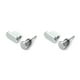 thumbnail image 4 of sweethay Puerto de carga de metal 3.5mm Auricular Jack Reemplazo de tapón antipolvo USB para XS 8 7 7 6 6S Plus Mini Tapón antipolvo plata 2piezas, 4 of 6
