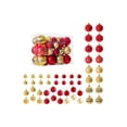 thumbnail image 2 of 50 Pack Christmas Ornament Set for Tree, Wreath, Garland and Holiday Decor, Tabletop and Shelf Display, 2 of 8