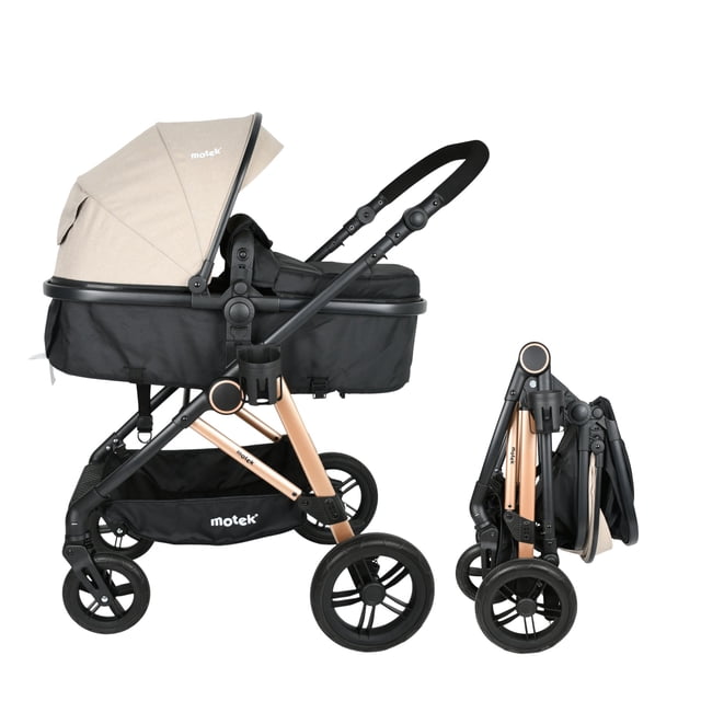 Carriola 2 En 1 Motek Sophy Pro Bambineto Ligera Reversible
