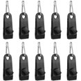 thumbnail image 1 of Camping Tent Clips with Carabiners Nylon Awning Clips Fixing Buckles 10Pcs, 1 of 7