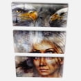 thumbnail image 3 of Design Art - Woman with Flying Eagles, 3 of 3