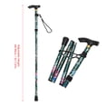 thumbnail image 4 of Adjustable Height, Ergonomic Grip, Compact and Portable Folding Cane with Non Slip Rubber Tips, Lightweight Aluminum Alloy Material for Mobility & Daily Living Aids, 4 of 7