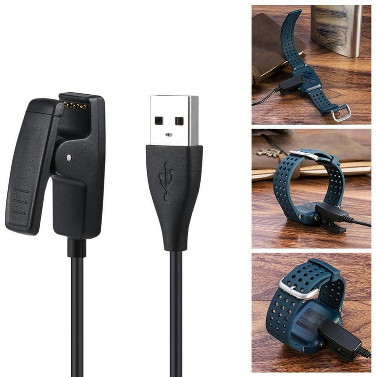 For Garmin 235 630 230 735XT Watch Charging Cable Data Clip Charger D2G2 F6X8 X6K6 Walmart