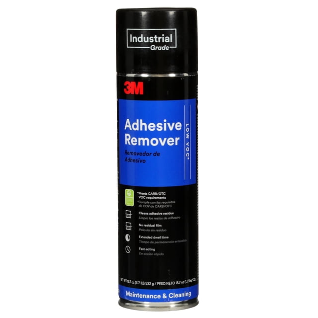 Removedor de adhesivo 3M con bajo contenido de COV < 20%, 550 ml