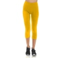 thumbnail image 2 of Women's Mother's Day I Heart Mom Buttery Soft Peach Skin Cropped CAPRI Leggings - Regular PLUS and 3X5X, 2 of 3