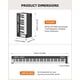 thumbnail image 5 of Teclado de piano portátil LEKATO Magnetic 88 teclas Bluetooth, 5 of 8
