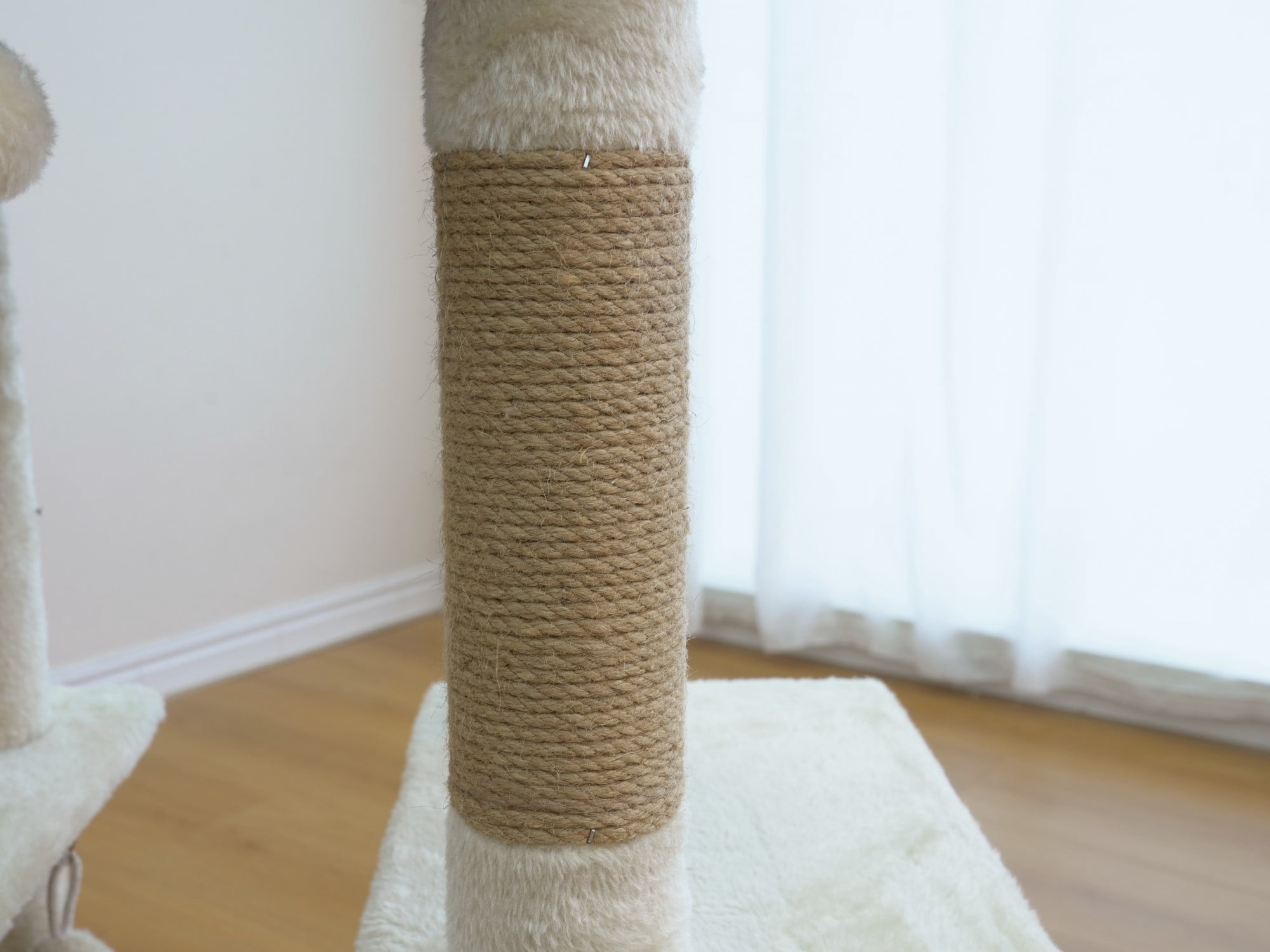 Vibrant Life Large 8-Level 73" Cat Tree with Condo, Hammock and Scratching Posts, Beige