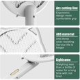thumbnail image 2 of Rechargeable Electric Insect Racket: 2 in 1 Mosquito Lamp and Mosquito Racket 3000V USB Indoor Mosquito Racket for Indoor, Garden, 2 of 5