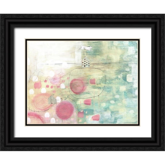 Ogren, Sarah 18x15 Black Ornate Wood Framed with Double Matting Museum Art Print Titled - You Got This