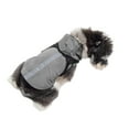 thumbnail image 2 of Xingzhi Polyester Easy To Clean And Maintain Lightweight And Breathable Dog Raincoat Is All Weather Stylish grey XL, 2 of 6