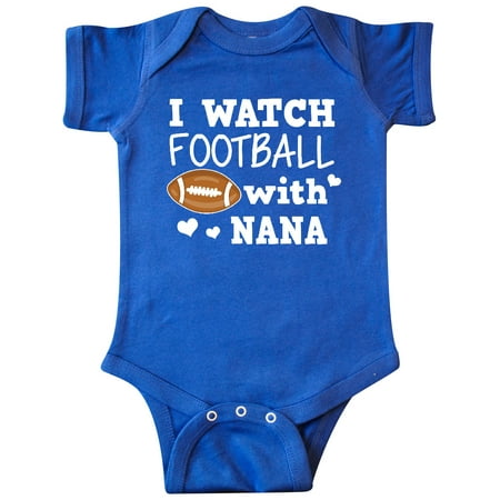

Inktastic I Watch Football with My Nana Gift Baby Boy Bodysuit