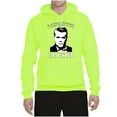 thumbnail image 2 of Wild Bobby, Rest In Peace Ray Liotta Movie Quote Always Wanted to be a Gangster Famous People Unisex Graphic Hoodie Sweatshirt, Safety Green, 3X-Large, 2 of 5