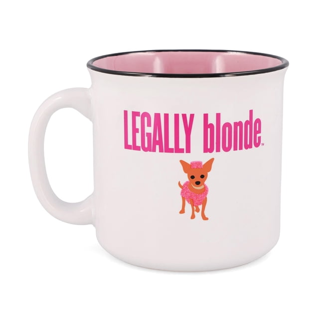 Taza Camper Silver Buffalo Legally Blonde Bend and Snap, 590 ml