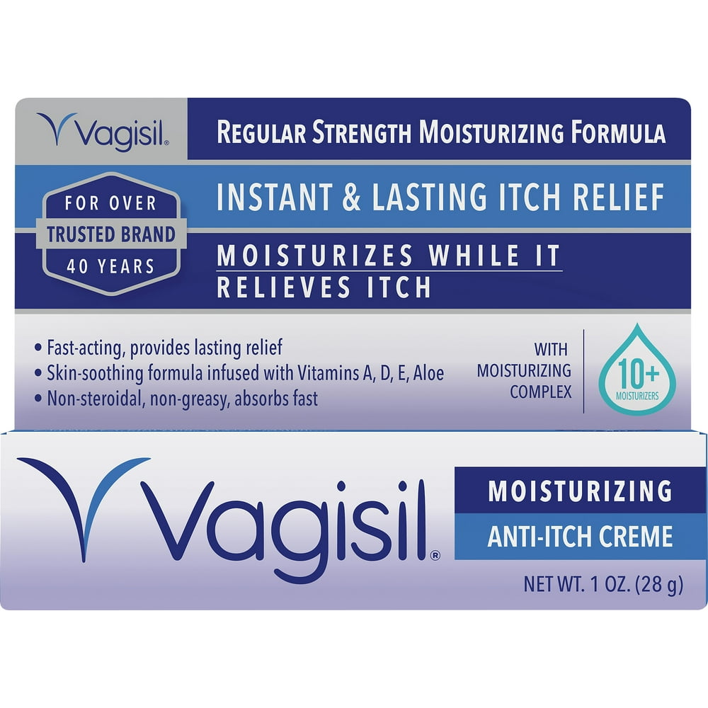 Vagisil Regular Strength Moisturizing AntiItch Creme 1.0 oz Walmart