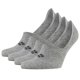 thumbnail image 1 of Burlington Calcetines de hombre, paquete de 4 - Para todos los días IN, talón antideslizante, color sólido Gris 43-44, 1 of 3