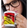 thumbnail image 2 of 3drose, Flag of Sicily Waving in the Wind, 11oz Mug, 2 of 6
