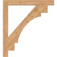 thumbnail image 3 of Ekena Millwork 3 1/2"W x 36"D x 40"H Merced Block Smooth Bracket, Western Red Cedar, 3 of 4