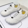 thumbnail image 6 of 2026 Barefoot Shoes for Women Mens HIking Shoes Comfortable Nonslip Athletic Training Running Shoes Wide Toe Box Water Shoes White Size 6.5, 6 of 8