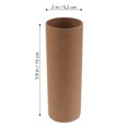 Homoyoyo 12Pcs Cardboard Paper Tubes for DIY Craft Making Light Brown ...