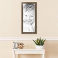 thumbnail image 4 of ArtToFrames 13" x 30" Ornate Silver with Bead Picture Frame, 13x30 inch Silver Wood Poster Frame (WOM-5076), 4 of 8