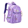 thumbnail image 3 of Backpack for Girls Colorblock Kids Backpack Lightweight Outdoor Travel Casual School Daypack PP2 L, 3 of 3