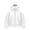 White, variant on TOWED22 Hoodies for Men Full Zip Up Fleece Jackets Lightweight Sweatshirt Coat(Red,L)