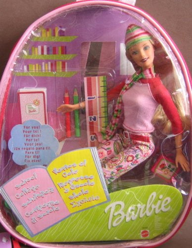 school cool barbie