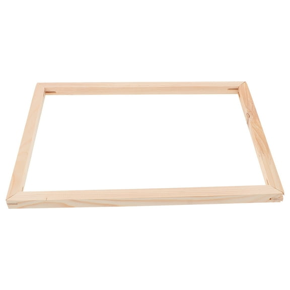 LEORX Canvas Frame Kit Chocolate 1 Set 19.7x15.7x0.7in