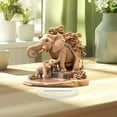 thumbnail image 5 of BKER Adorable 2D Elephant Acrylic Decoration Tabletop & Garden Ornament, 5 of 5