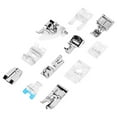 thumbnail image 1 of Sonew Fournitures de Machine à Coudre Outil de Couture, Accessoire de Kit d'Outil de Pied de Presseur de Machine à Coudre Multifonction 11pcs/set, 1 of 8