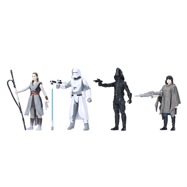 Star Wars Force Link Battle on Crait 3.75inch Figure 4Pack Walmart