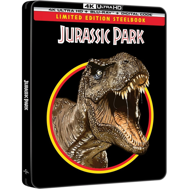 Jurassic Park - (4K+2D Blu-ray SteelBook includes Digital Copy) :  r/Steelbooks