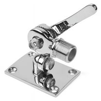 Marine VHF Antenna 316 Stainless Steel Adjustable Base Mount for Boats
