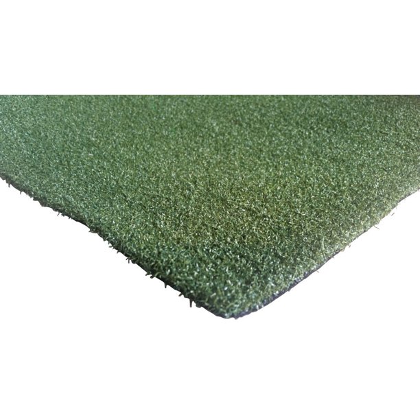 Pet Zen Garden Premium Artificial Grass Rug w/ Drainage Holes & Rubber