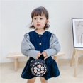 thumbnail image 2 of Monedero infantil con diseño de flores tridimensionales a la moda, bolso cruzado para niños, bonito bolso de mano para bebé, 2 of 6