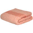 thumbnail image 1 of Toalla Baño Completo MELOCOTTON HOGAR 150x80cm 620gr Suave Y Absorbente Cenefa Bordada NARANJA, 1 of 6