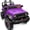 Purple, variant on Outfunny 12V 7Ah Ride on Toy for Big Kids, 2 Seater Electric Ride on Car Truck w/ Remote, Bluetooth - Black