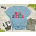 thumbnail image 6 of Funny Retro Big Sister Gift Present For Girl Teenager Women T-Shirt Big Sister Lover Graphic Design T Shirt for Girls Teens Tshirt, 6 of 8