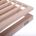 thumbnail image 7 of Veryke 17.5" Pet Gate for Doorways, Three Panels Wooden Freestanding Dog Gates for Indoor Hall Stairs Entrance, Wood Color, 7 of 7