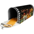 thumbnail image 5 of Fall Mailbox Covers Welcome Fall Mailbox Covers Magnetic Standard Size 21" X 18" Welcome Magnetic Mailbox Covers Post Wraps Letter Box Mailbox Cover for Outdoor Decor, 5 of 6